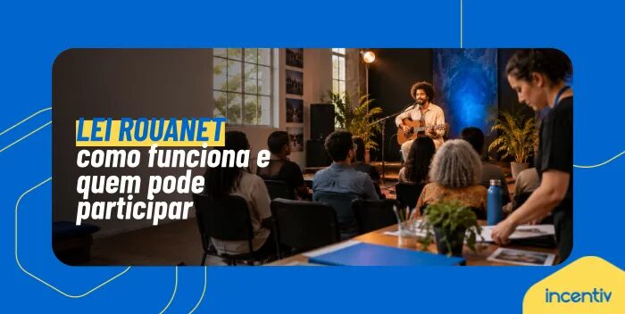 Apresentação cultural comunitária em um espaço brasileiro, representando projetos que podem receber incentivo fiscal.